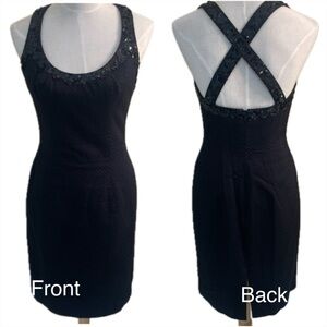Black Vintage Elegant Party Sleeveless Dress from After Five